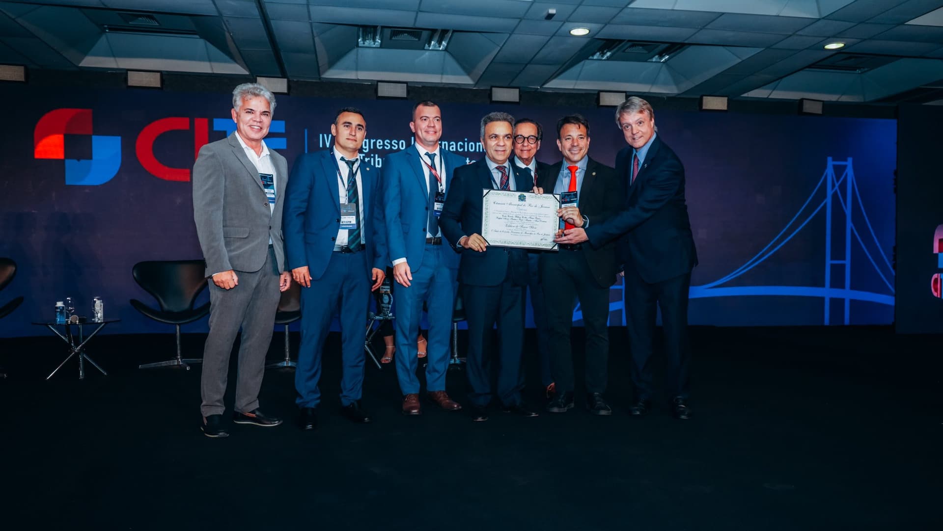 IV CITC: Presidente Edilson Silva recebe o título de cidadão da cidade do Rio de Janeiro